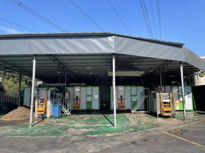 Moedor automático Shredder Grinder do adubo da máquina 5000kg de Composter da cozinha exterior