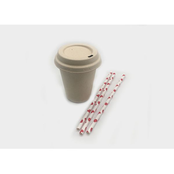 дружественный к Эко Biodegradable бумажный стаканчик чая молока кофе фарфора пульпы 8oz сахарного тростника устранимый