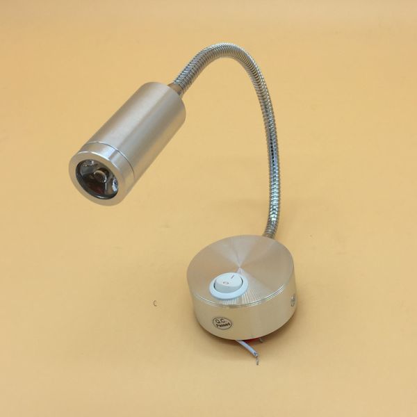 Vehicle Dome light marine cabin lights 12v and 24V led light luxury Vehicle Reading light with Convertible neck