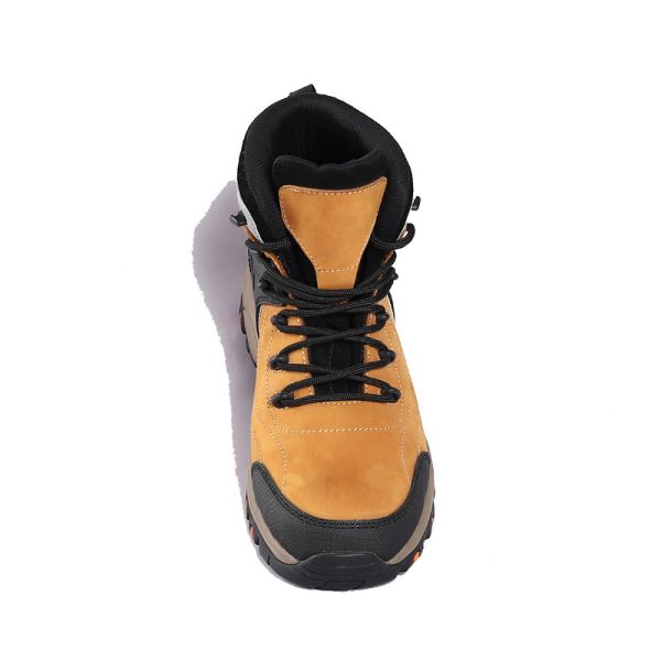 Industrial Working Men'S Safety Footwear Anti Slip Custom Brand Logo Safety Steel Toe Shoes
