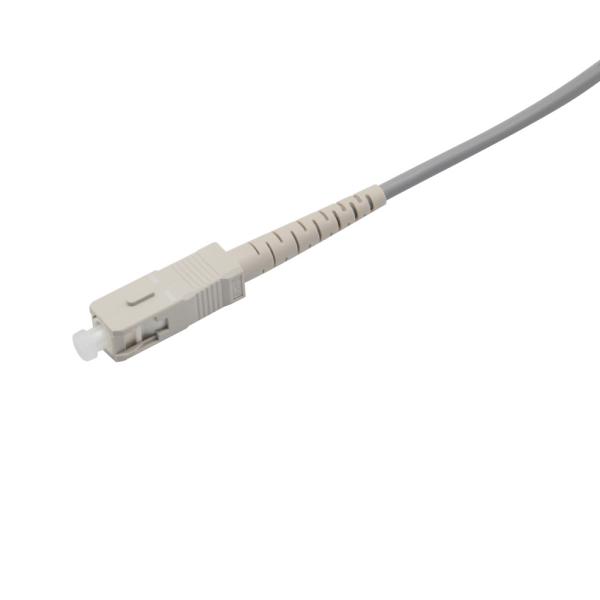 PVC LSZH Multimode SC To SC Fiber Patch Cable FTTH Leather Jumper