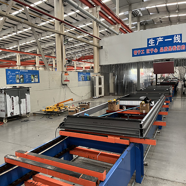 Aluminum Sound Insulation Glass Frame Curtain Wall 6mm Curtain Wall Facade System