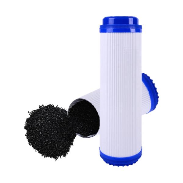 Cartucho de filtro de água de coco UDF de carbono ativado de 10*4,5 polegadas para sistema de filtragem