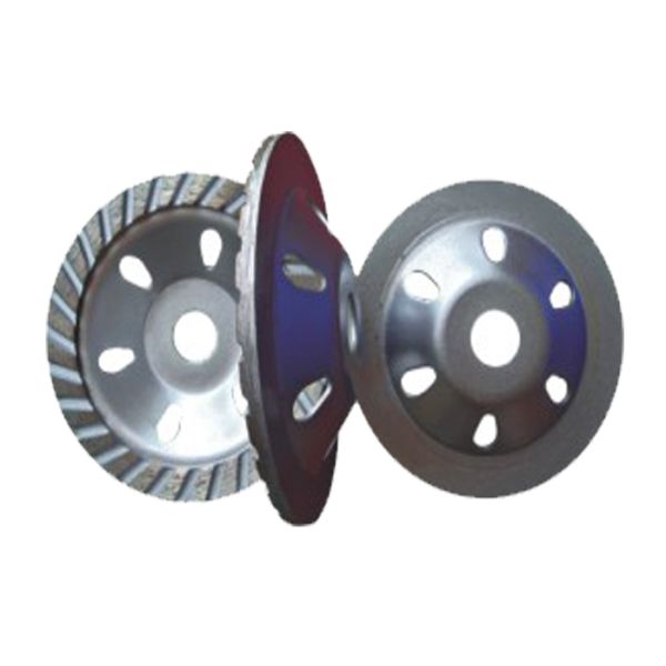 Segments multi de meulage argentés de protections de polonais de diamant de lame de tasse pour le béton