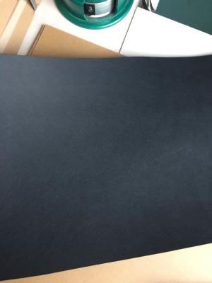 rolo de papel do único ofício 210*297mm preto revestido amigável de 350g Eco