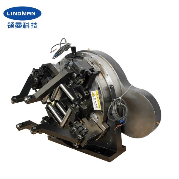 Laser Chuck Pneumatic Hollow Size 245mm 265mm Power Chuck Designed for Laser Pipe Cutting Machine with Stable Jaw Stroke