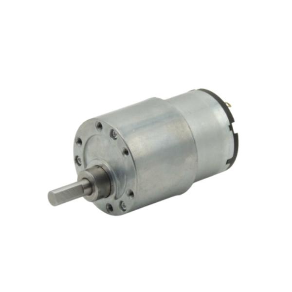 37mm 520 Brushed 12V DC Gear Motor High Torque Gear Reduction Electric Motor