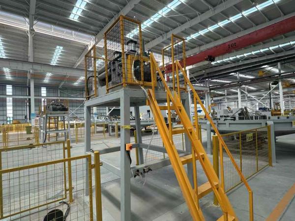 Ligne de production de plateaux de câbles hydrauliques en acier Cr12Mov