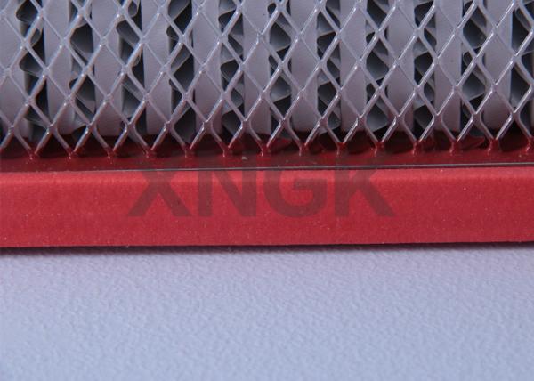 Galvanized Steel Frame High Temperature Hepa Filters Medium Efficiency