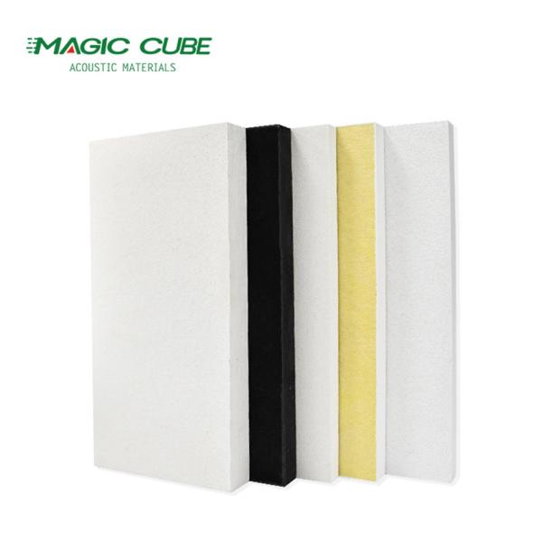 Chinese Insulated Panels Commercial Fiberglass Ceiling Tile for Restaurant Soundproof