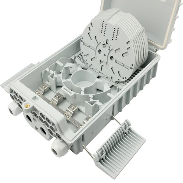 274*175*82mm FTTH Fiber Optic Terminal Box for Outdoor 16 Cores Wall Mount Pole Mount