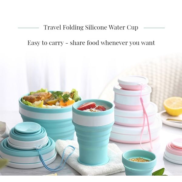 Novel Style Outdoor Folding Water Cup for Sports and Travel Tea Cup Camping Novel Design