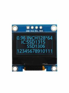 SSD1309 OLED Display 128X64 SSD1309 1.54 Inch OLED Screen Blue Bigger PCB Board