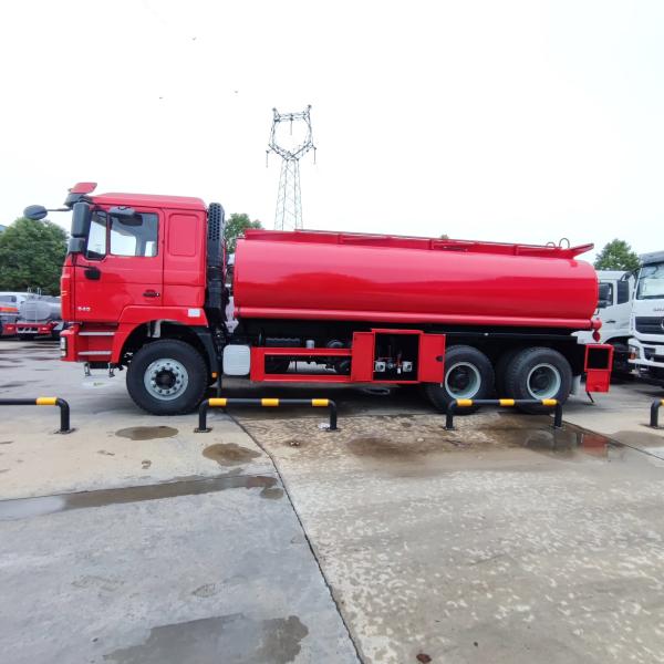 Best-Selling SHACMAN 6*4 Fuel Tank Truck Turkmenistan Diesel Engine Used for Fuel Delivery Oilfield Crude Oil Transport
