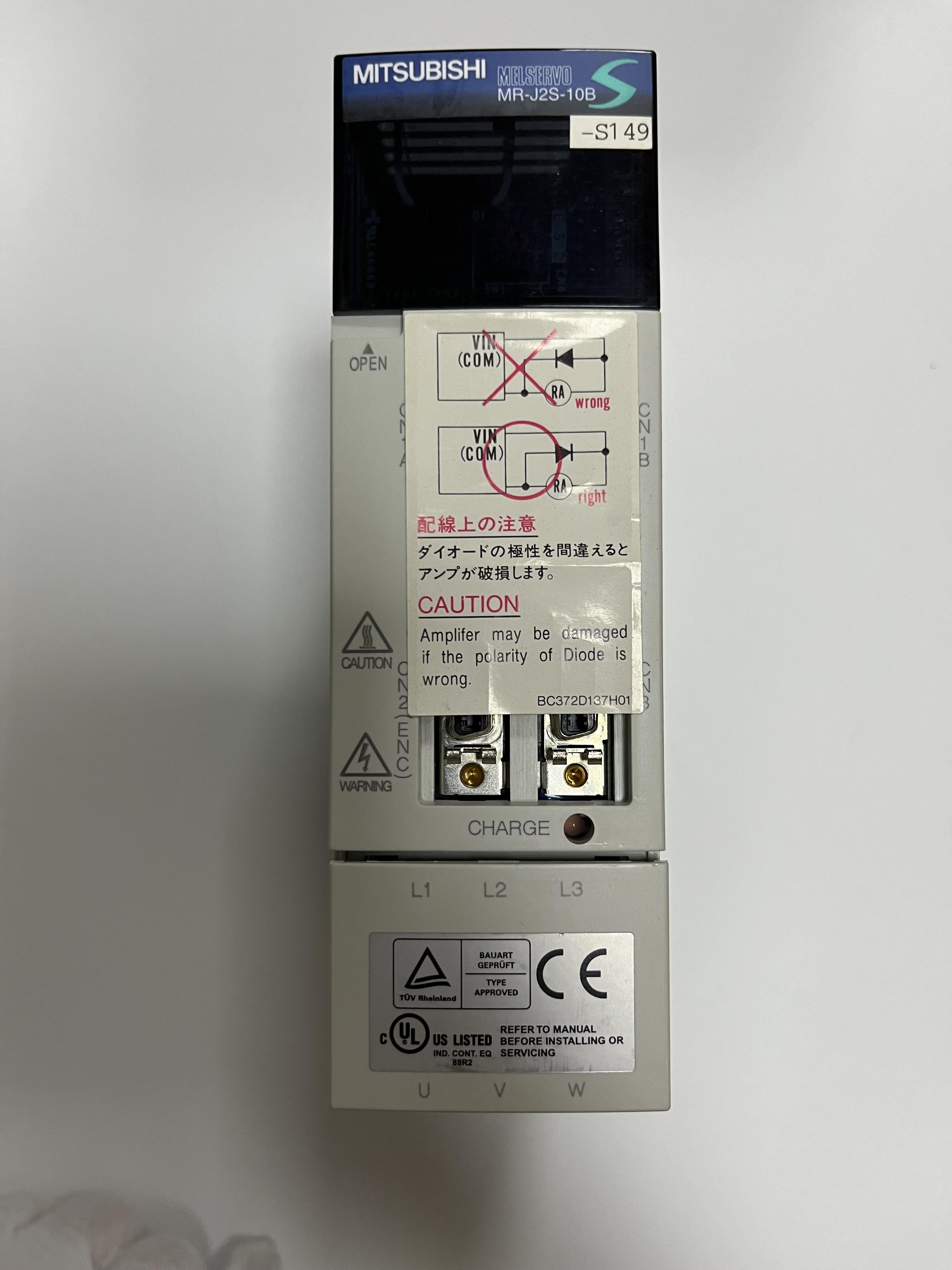 6301237138 4U240429 KYL-M860A-00 SMT Части для HITACHI Драйвер блока MR-J2S-10B-S149
