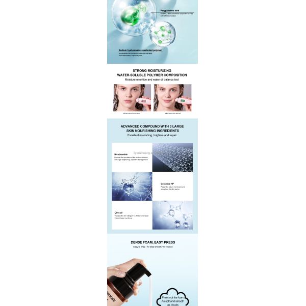 Hot Sale Gentle Face Cleanser for Adults Teens Practical Spot Non-Irritating Amino Acids for Fresh Anti-Wrinkle Sensitive Skin