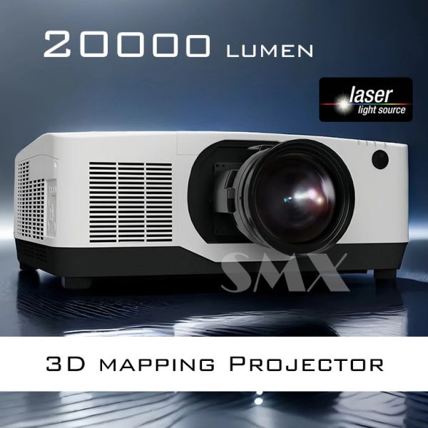 20000 Lumens WUXGA Laser Projector Dome Projection 3D Mapping Projector For Museums & Exhibitions