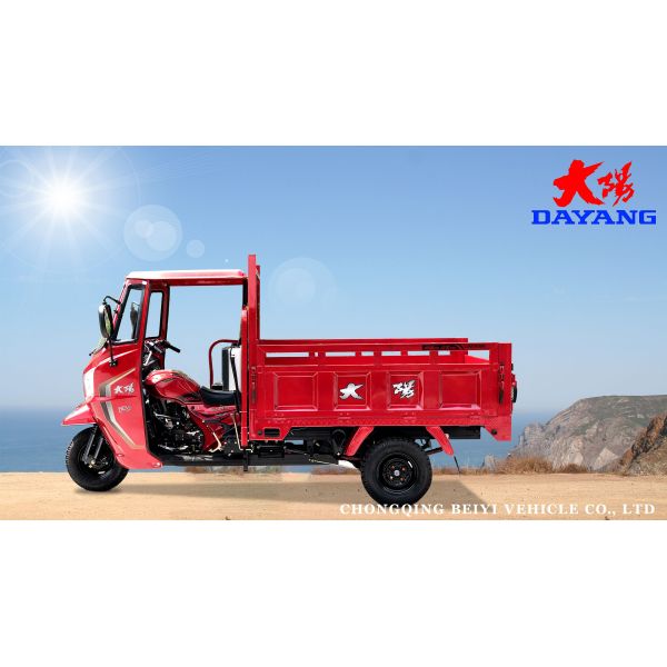 800W Motor 250cc Three Wheel Motorcycle Cargo Tricycle with Cargo Box Size 2m*1.35m