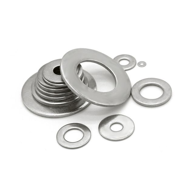 High Load Capacity Din 125 Metal Flat Washers Uss Sae Standard M3-M104 Size
