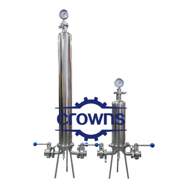 Stainless Steel 316 Cartridge Filter Housing for Food & Beverage Filtration Processes