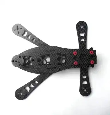 Electric Cars UAV Trucks Wind Blades Medical CNC Cut Carbon Fiber Laminated Sheet Plate