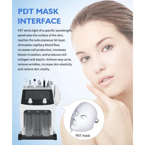 Hydra microdermoabrasión hidrodermoabrasión aqua facial jet peel máquina equipo de belleza