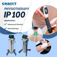 Vertical 4 Wheels Easy Moving Shockwave Therapy Machine Electotherapy Ultrasound for Chronic Pain Treatment and Tissue Repair