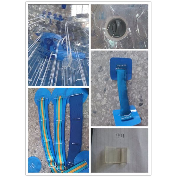 Durable Logo Printed Swimming Pool Inflatable Zorb Ball For Water Games