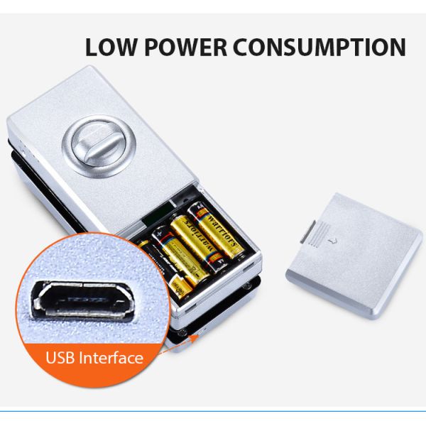 A impressão digital de vidro de Smart Card da fechadura da porta do tela táctil de Digitas destrava para o departamento comercial