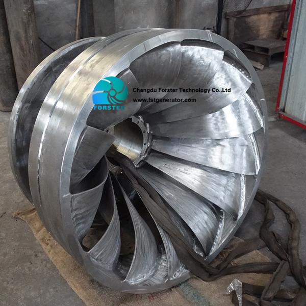 High Voltage 400v / 35kv Reversible Francis Turbine , Low Head Hydro Generator
