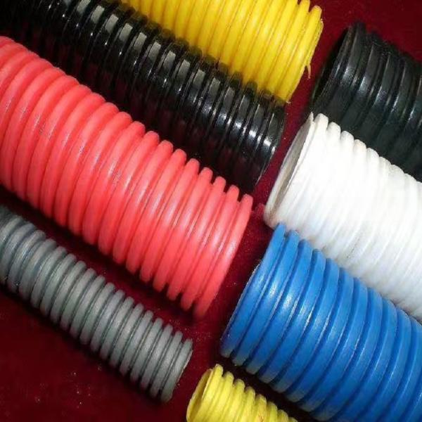 Produit à haut rendement de tuyauterie ondulée à paroi unique en PE PVC pour fournisseur de solutions d'échappement