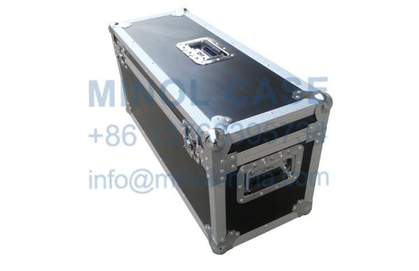 Aluminum Material Flight Case Black Custom Made Aluminum Flight Cases Transportation Rack Flight Case