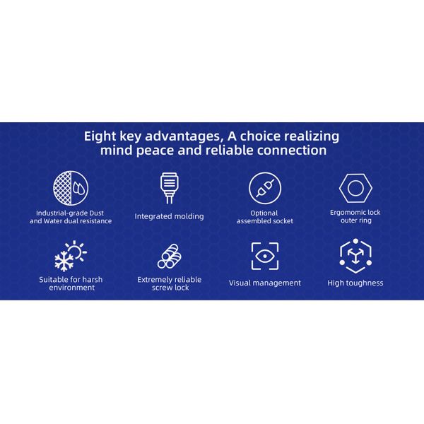 Cnlinko M12 ip68 male female 2 3 4 5 8 pin  aviation circular plug led power  industrial waterproof cable wire connector