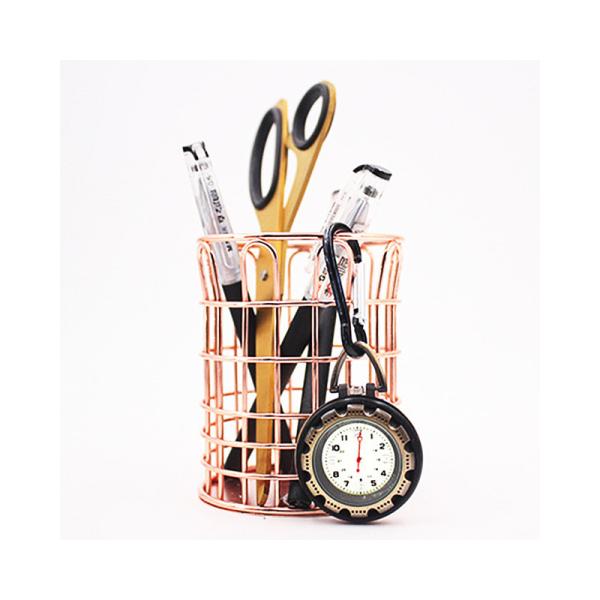 Pocket Watch for Nurse Carabiner Clip Fob Medical Sports Outdoor Watch Vintage Clock Mountaineering Sport Equipment Fluo