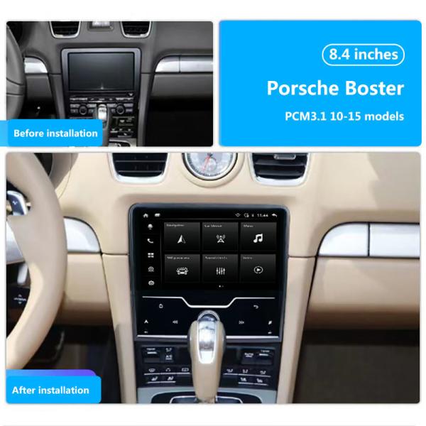911 718 Porsche Boxster Android Auto Radio Unit 2010-15 Pcm 3.1 Android Auto 7 Inch