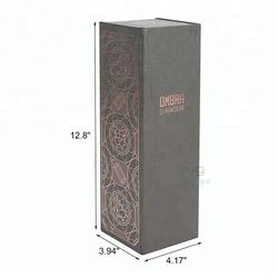 Декоративная поверхность слоения Matt картона подарочных коробок вина