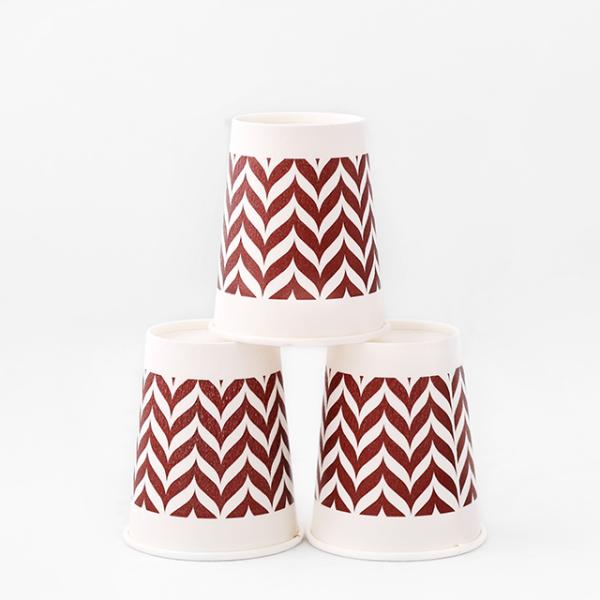 Gobelet en papier simple paroi personnalisé 4oz 8oz 12oz 16oz 22oz