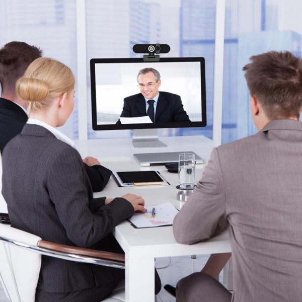 Rotatable 4k Full HD 1080p Autofocus Webcam For PC