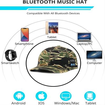 Беспроводная шляпа диктора bluetooth, Washable+ регулируемые с HIFI звуком для спорта спорта бейсбола, etc катания на коньках на открытом воздухе
