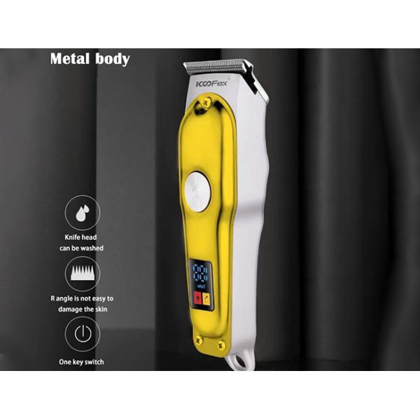 Skinsafe Home Cordless Hair Trimmer 50-60Hz With LCD Screen Rechargeable