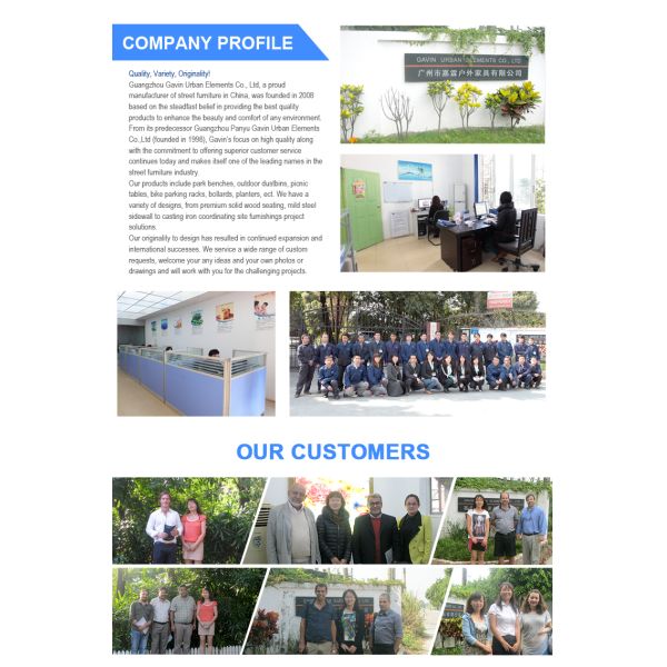 Водонепроницаемые наружные пластиковые скамейки для виллы кампуса