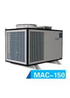 Grande condicionador de ar portátil industrial refrigerar de ar com o tanque de água 15L grande