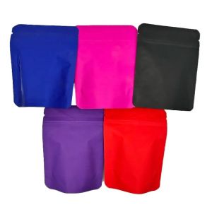 Food Industrial Snack 3.5G Flower Printed Tear Notch PE Smell Proof Bag Packaging Gravure Printed Surface Plain Model Number