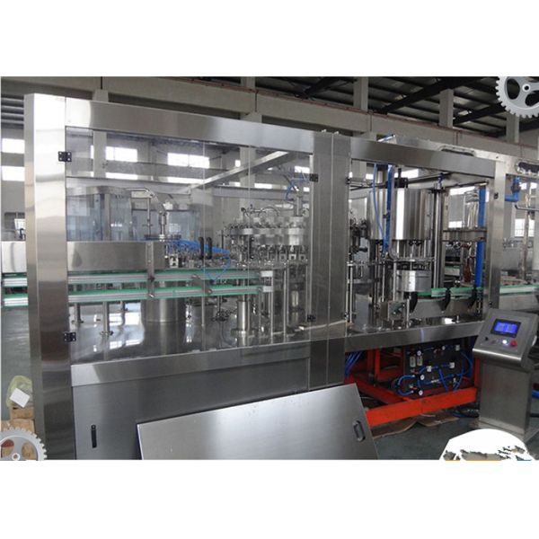 Automatic Bottle Filling Machine , Beverage Production Equipment ISO Approved