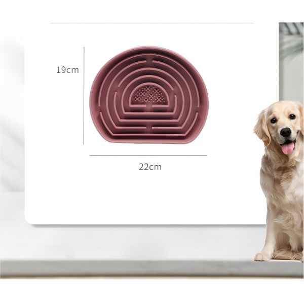 Customized Logo Acceptable Silicone Dog Licking Mat for Slow Feeding and Digestion 2024