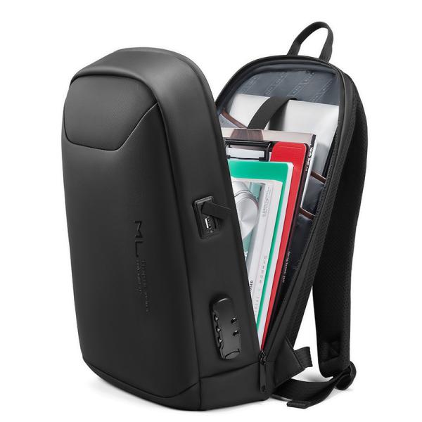 Factory new wholesale business usb men custom logo mochila waterproof school bags anti theft laptop backpack