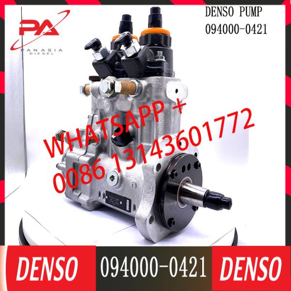 094000-0421 o motor diesel de DENSO abastece HP0 a bomba 094000-0421 para HINO E13C 22100-E0300 22100-1231 5-86511832-0