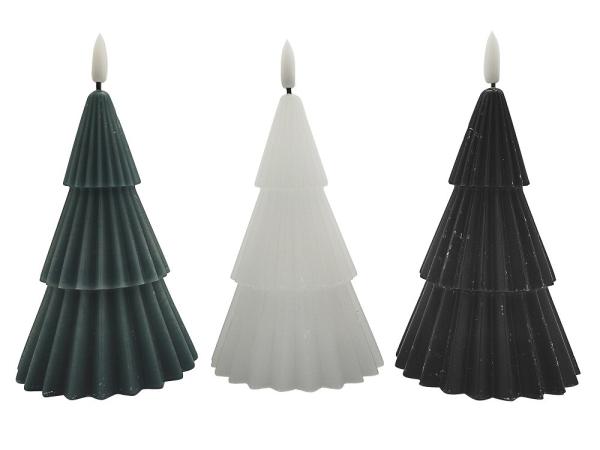 Halloween Wax Pinecone LED Gift Light 3pk 9.4*9.4*15(18)Cm  2AA Battery