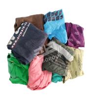 1kg empaquetant le T-shirt coloré Rags