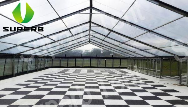 Clear Wedding 10m To 60m Aluminum Frame Tents Different Color For Choosing